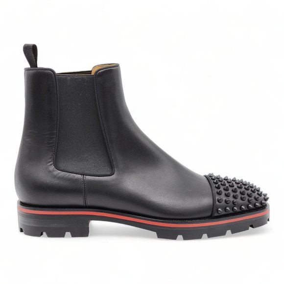 Christian Louboutin Melon Spikes Boots Calfskin 42.5 $1495 - Picture 3 of 9